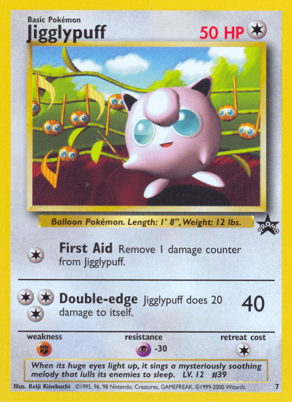 Jigglypuff: Wizards Black Star Promos