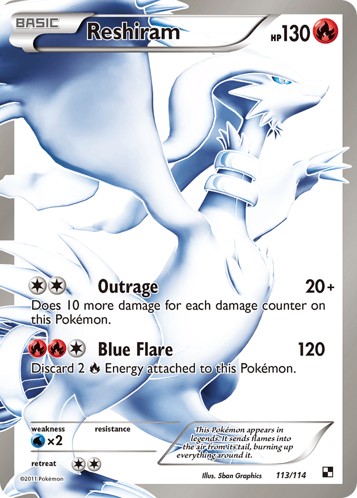 Reshiram: Black & White