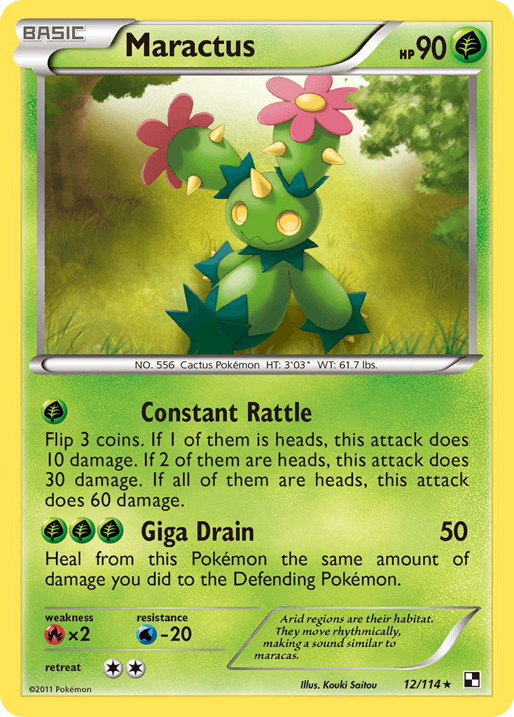 Maractus: Black & White