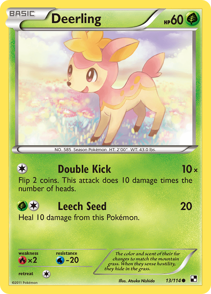 Deerling: Black & White