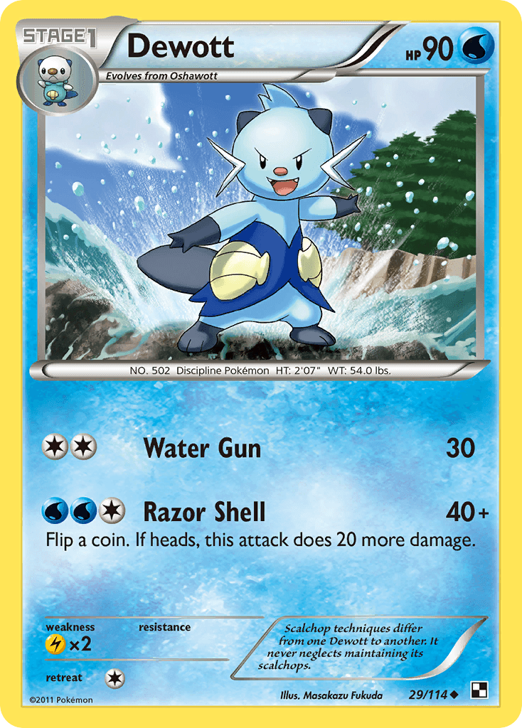 Dewott: Black & White