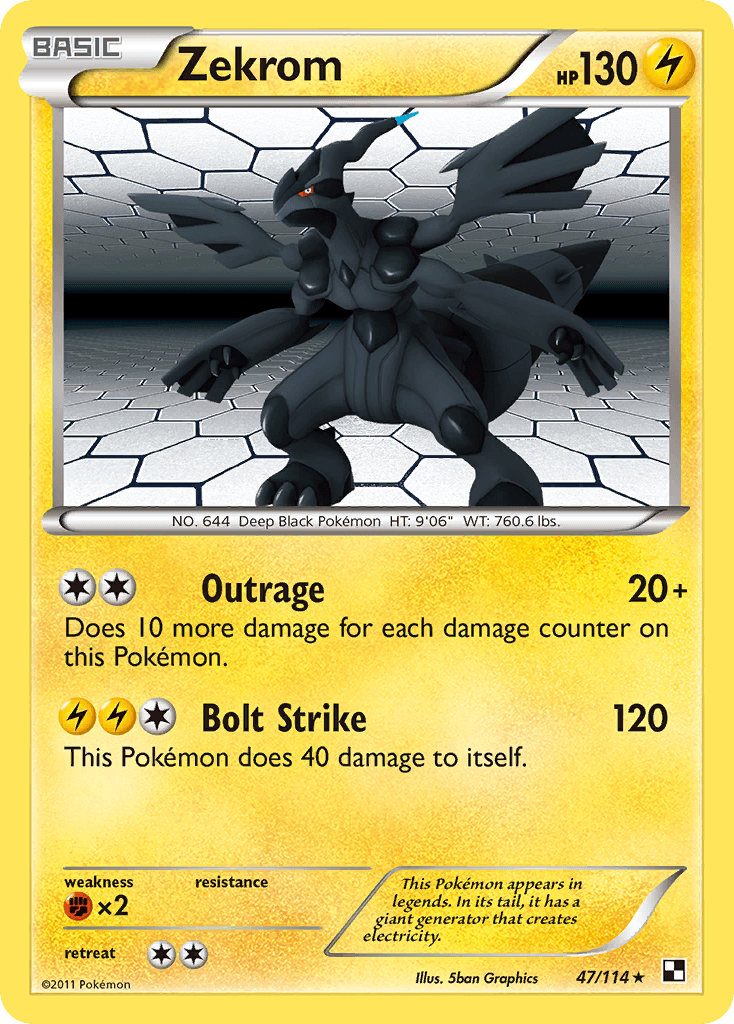 Zekrom: Black & White