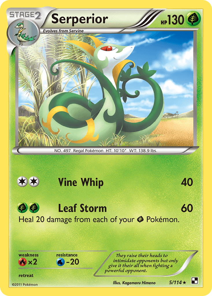 Serperior: Black & White