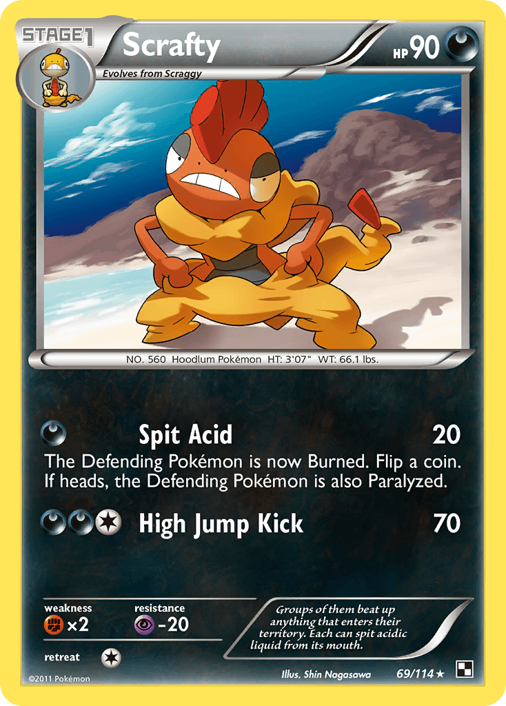 Scrafty: Black & White