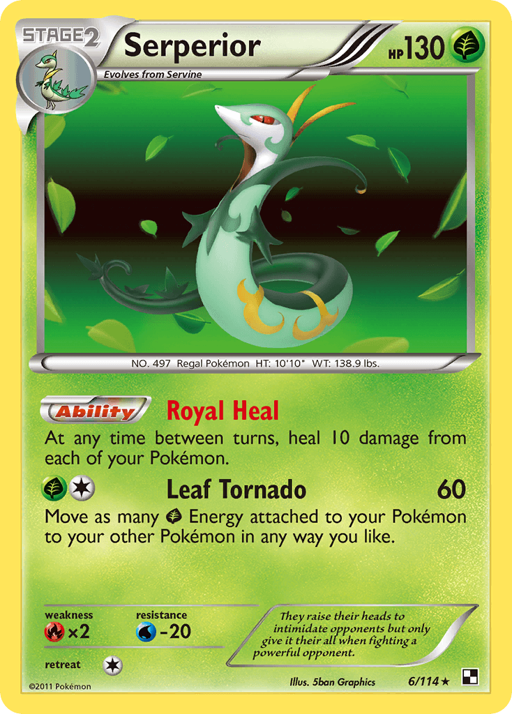 Serperior: Black & White