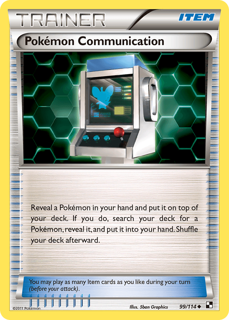Pokémon Communication: Black & White