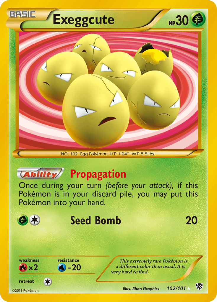 Exeggcute: Plasma Blast