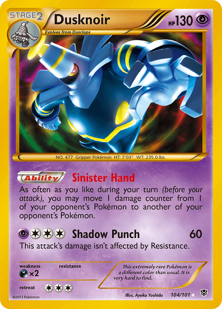 Dusknoir: Plasma Blast