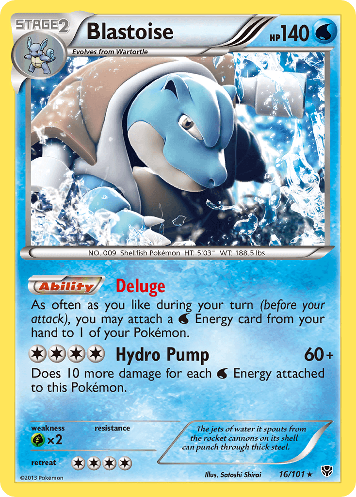 Blastoise: Plasma Blast