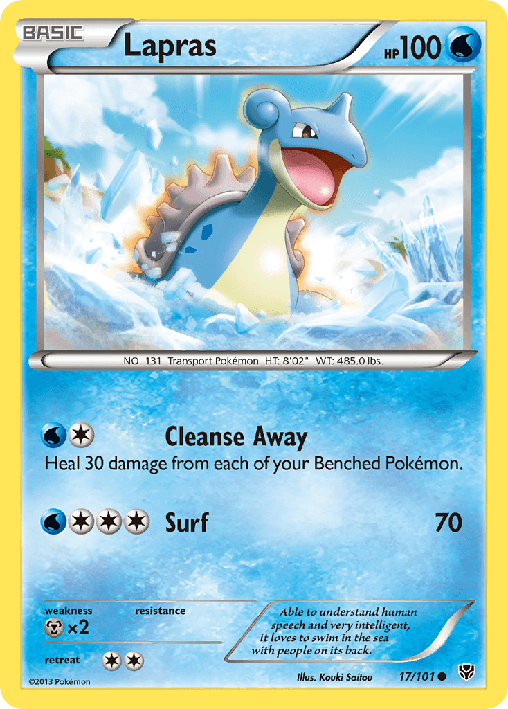 Lapras: Plasma Blast