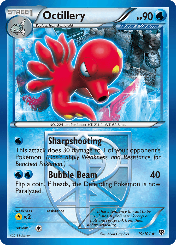 Octillery: Plasma Blast