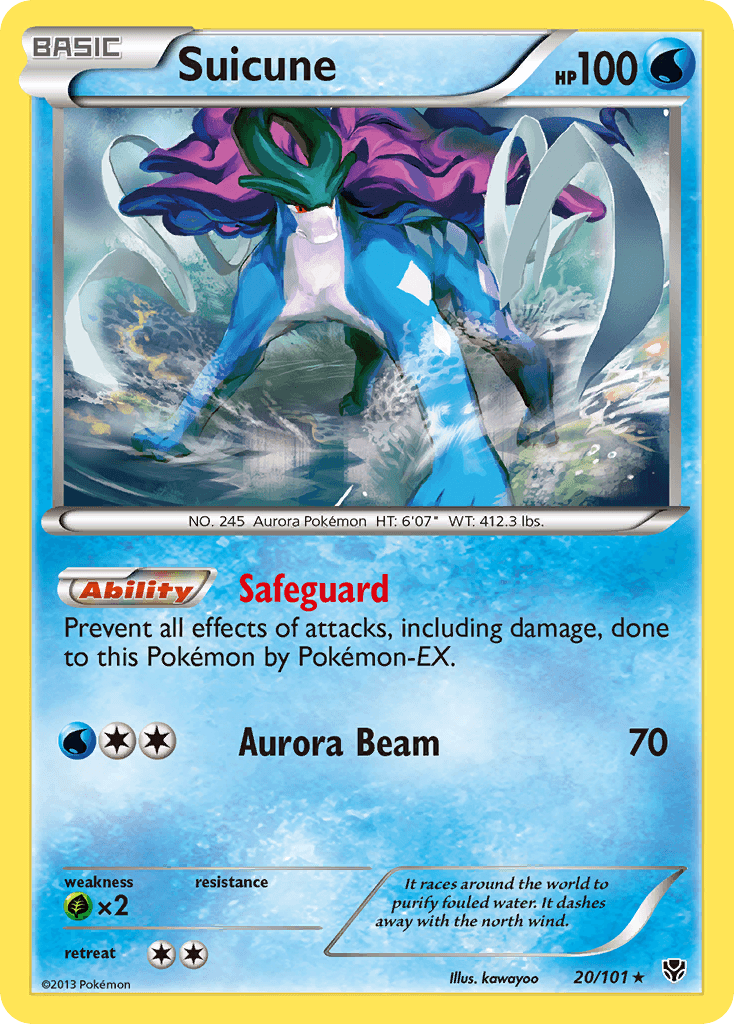 Suicune: Plasma Blast