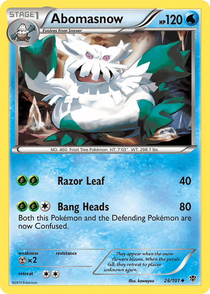Abomasnow: Plasma Blast