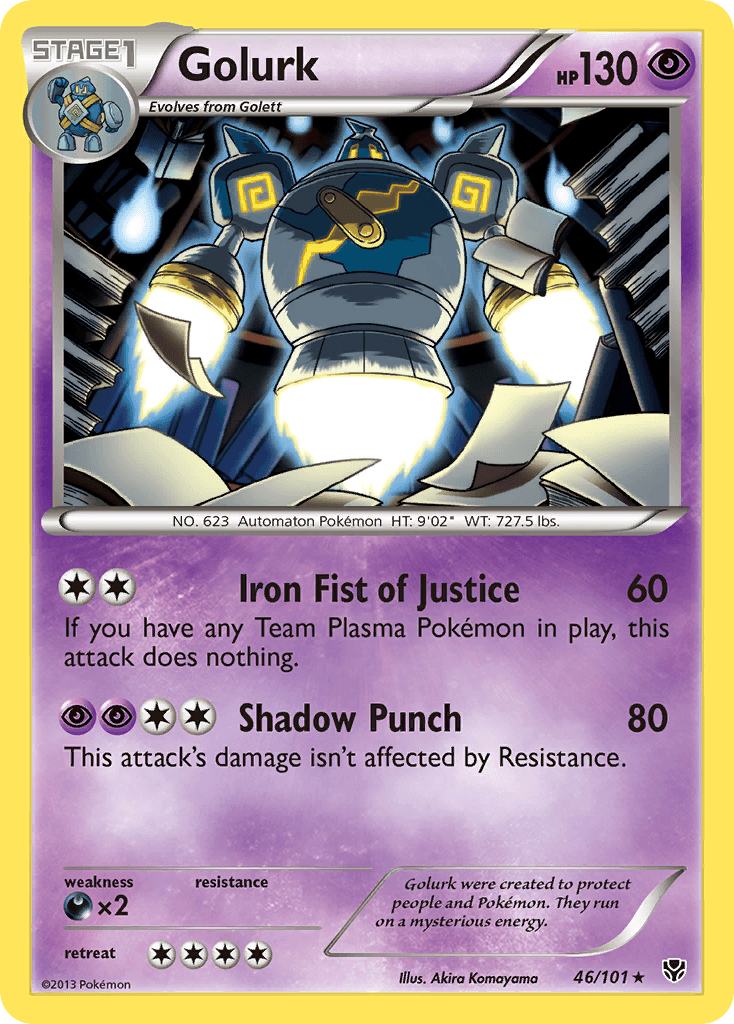 Golurk: Plasma Blast