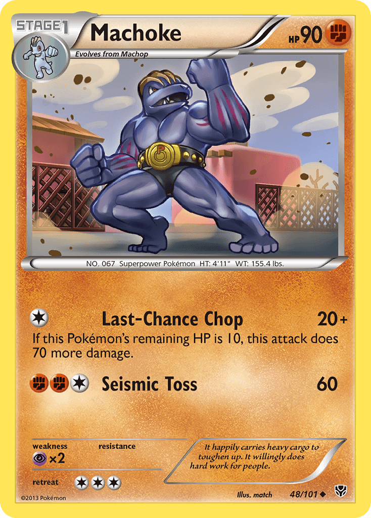 Machoke: Plasma Blast