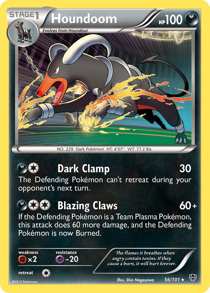 Houndoom: Plasma Blast