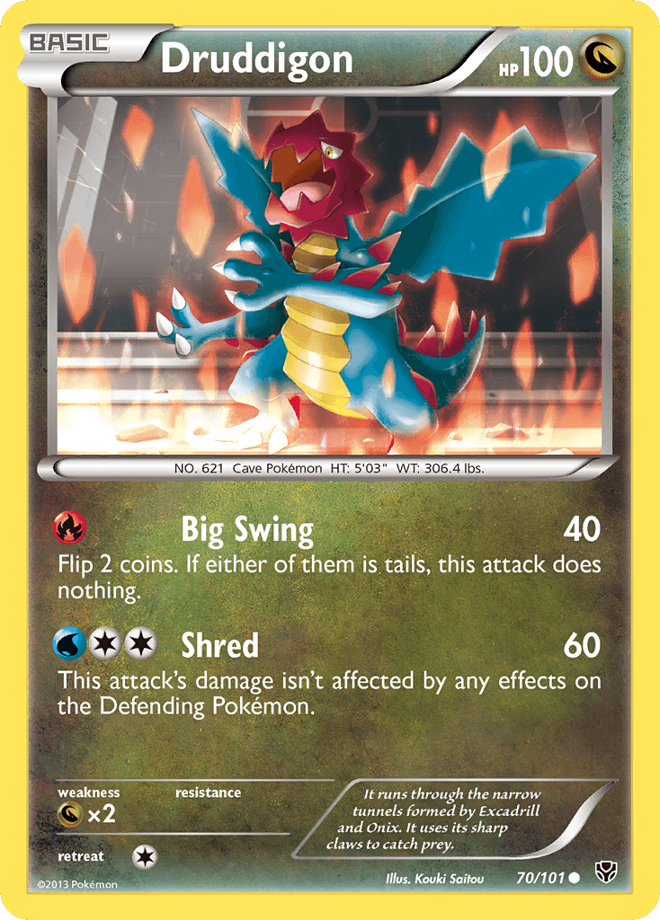 Druddigon: Plasma Blast