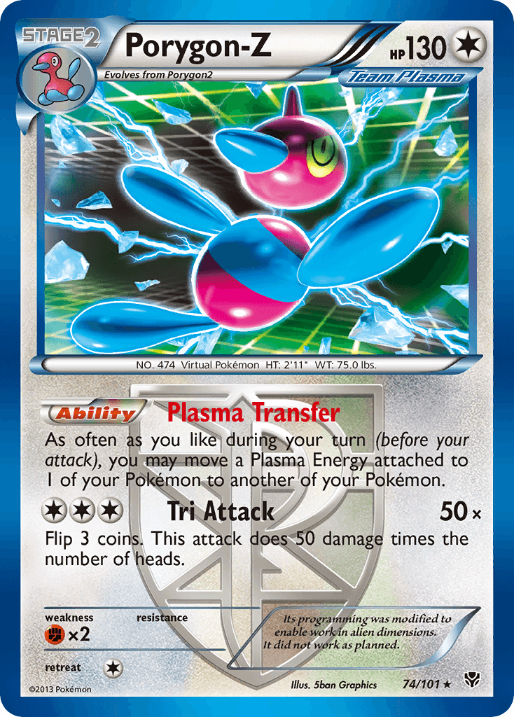 Porygon-Z: Plasma Blast