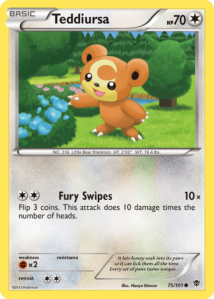 Teddiursa: Plasma Blast