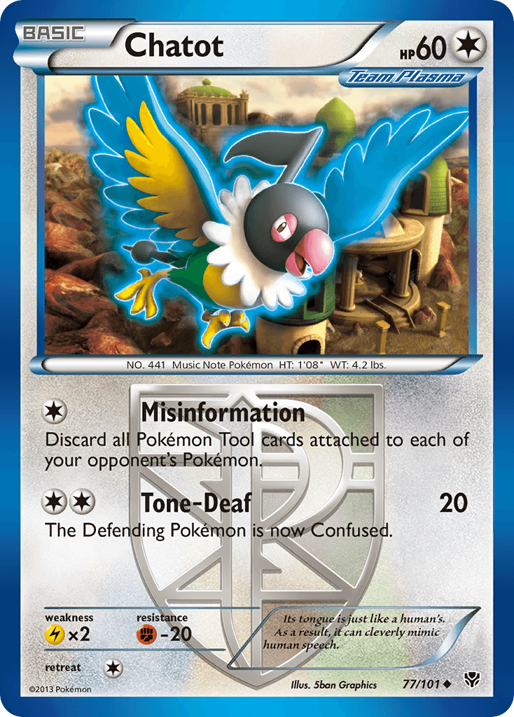 Chatot: Plasma Blast
