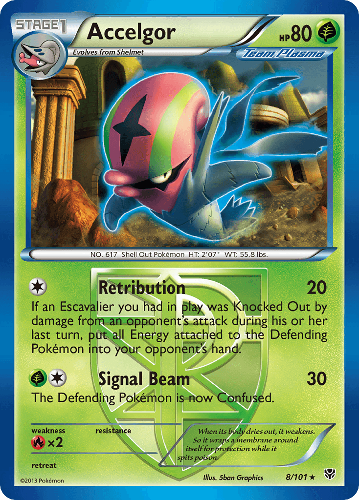 Accelgor: Plasma Blast
