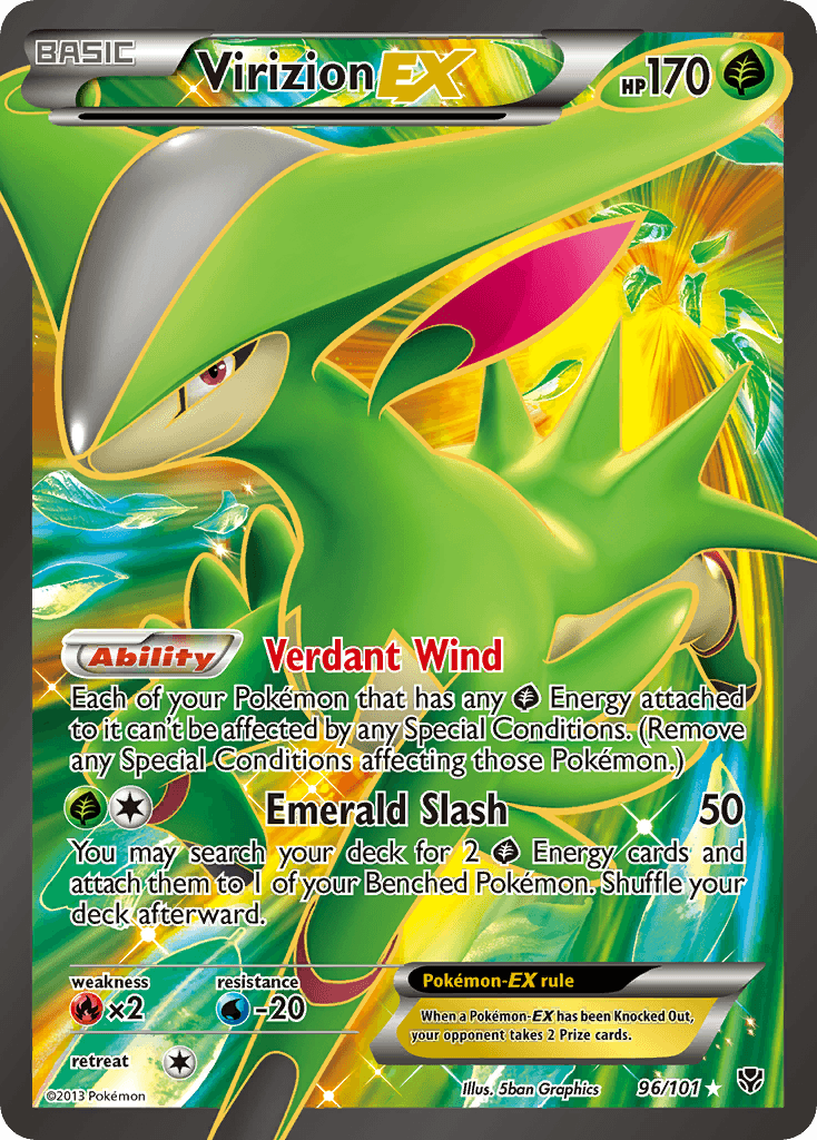 Virizion-EX: Plasma Blast