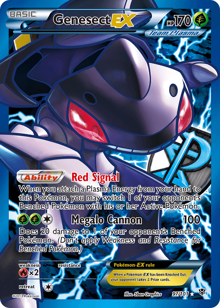 Genesect-EX: Plasma Blast