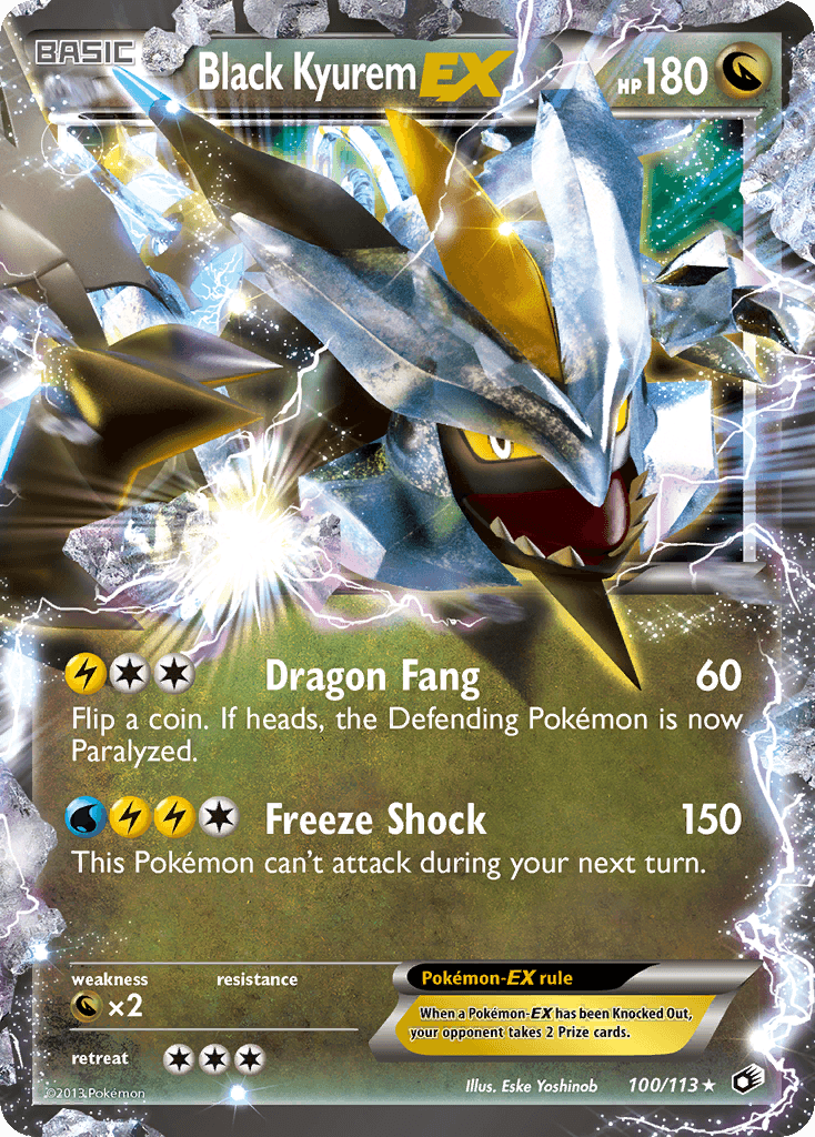 Black Kyurem-EX: Legendary Treasures