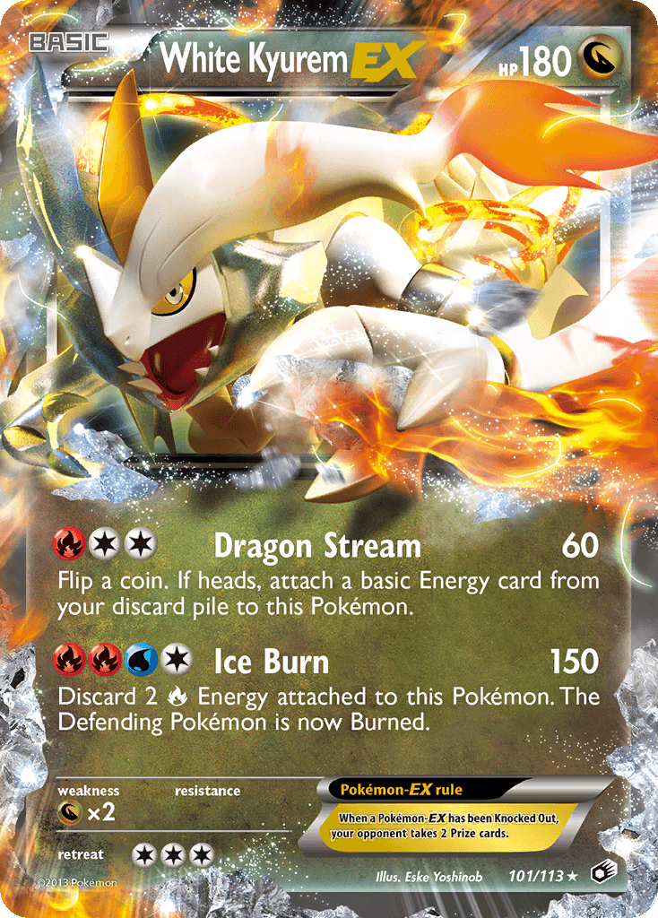 White Kyurem-EX: Legendary Treasures