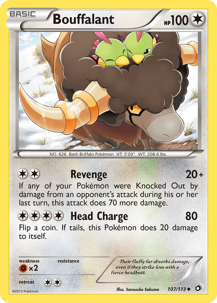 Bouffalant: Legendary Treasures