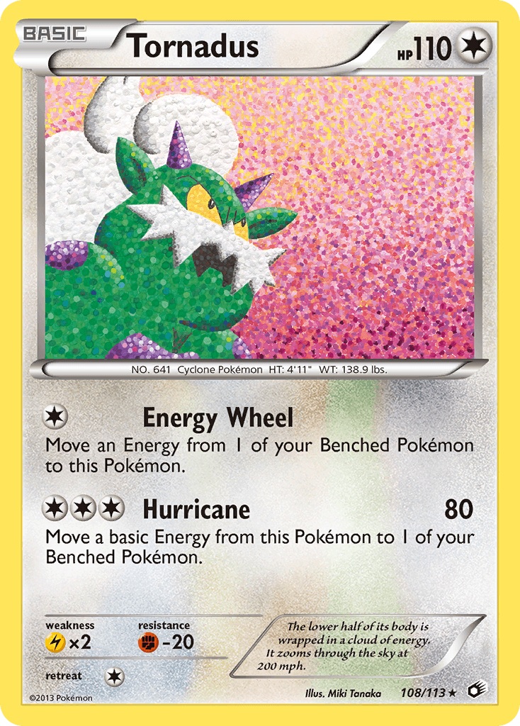 Tornadus: Legendary Treasures