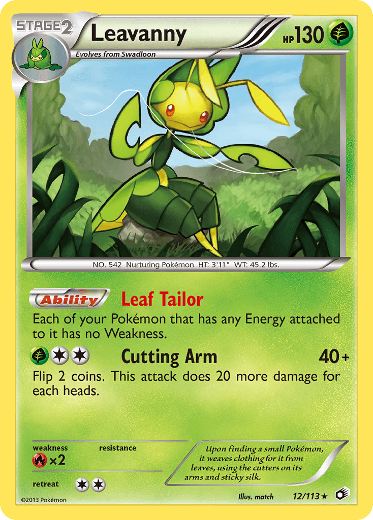 Leavanny: Legendary Treasures