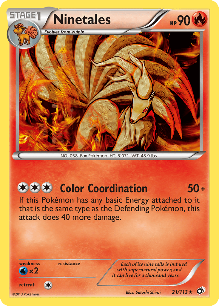 Ninetales: Legendary Treasures