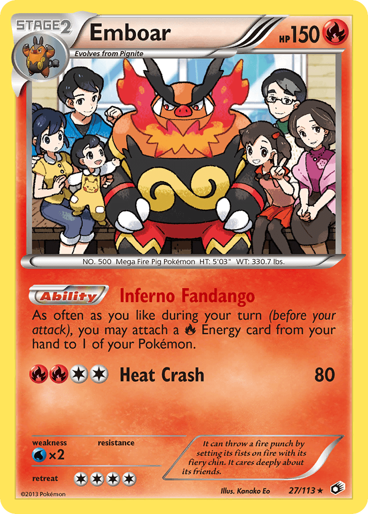 Emboar: Legendary Treasures