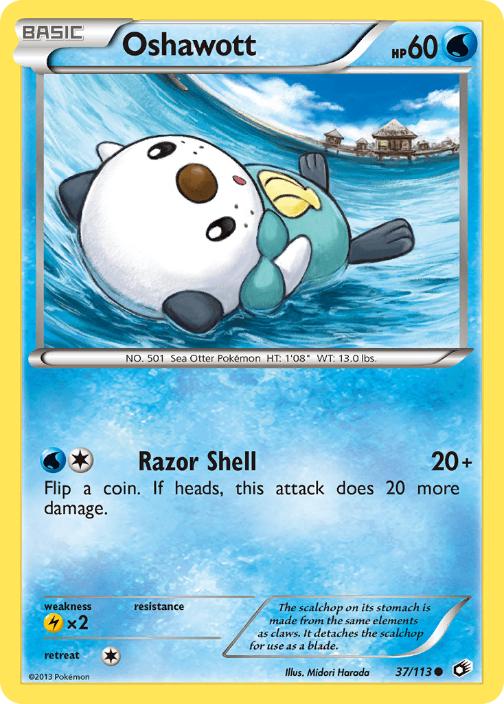 Oshawott: Legendary Treasures