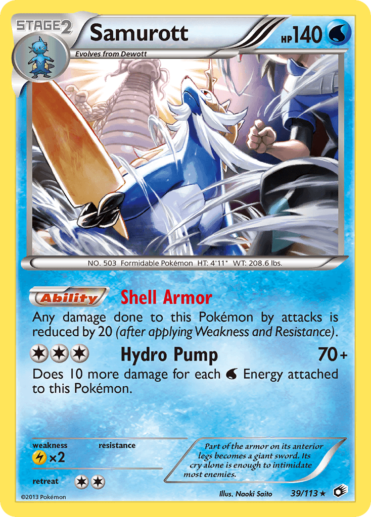 Samurott: Legendary Treasures