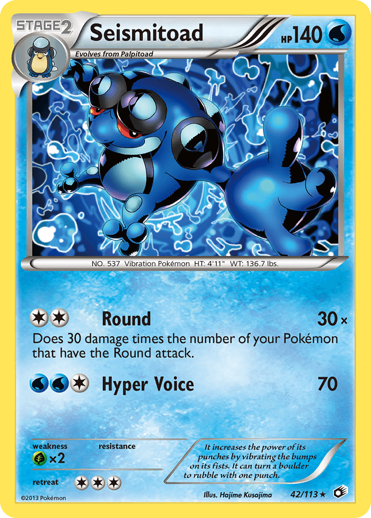 Seismitoad: Legendary Treasures