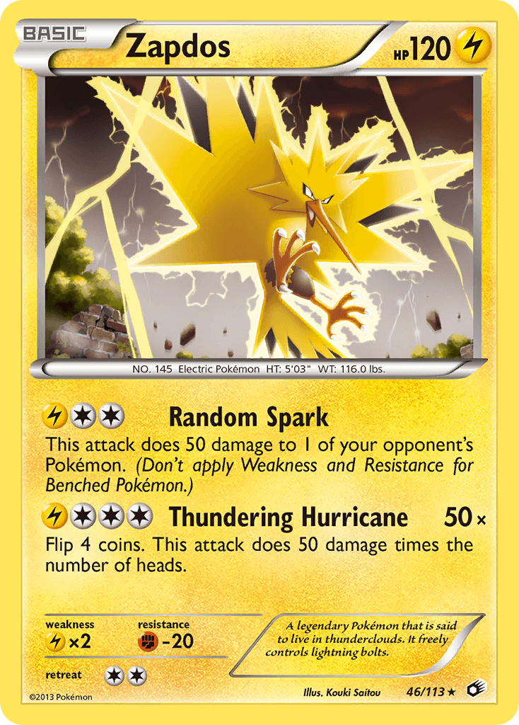 Zapdos: Legendary Treasures