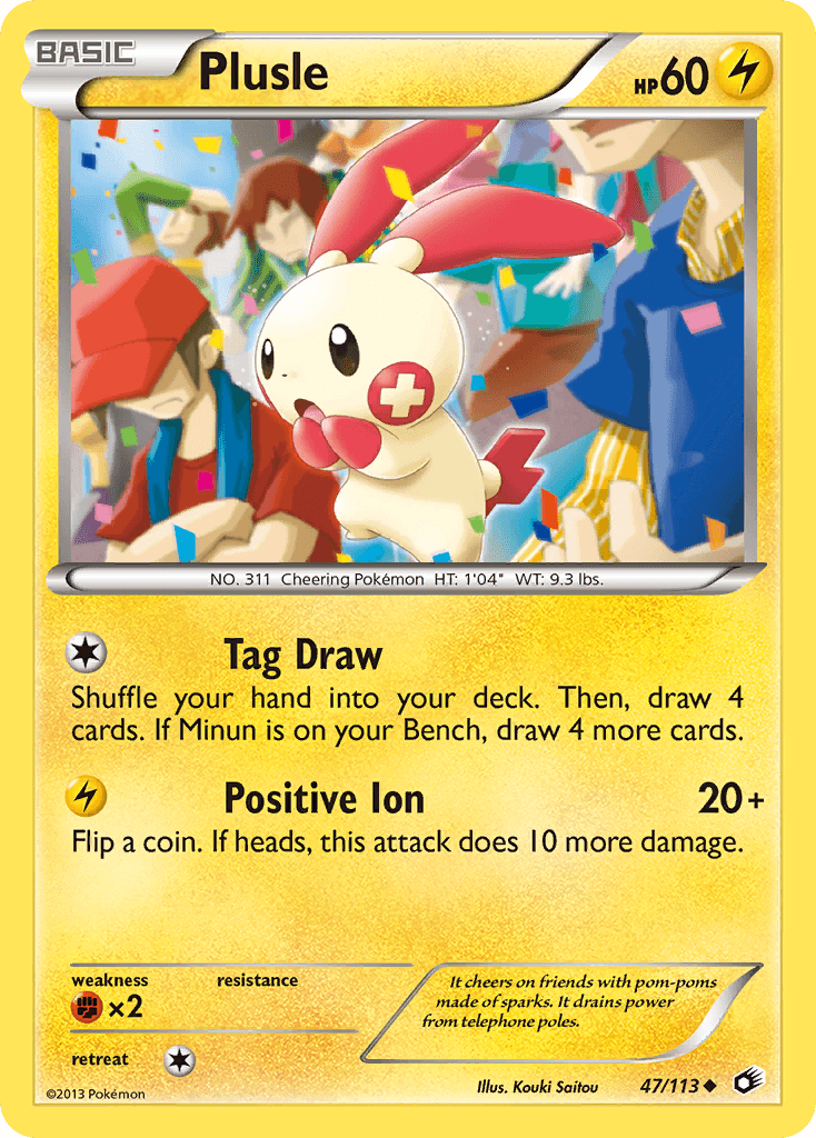 Plusle: Legendary Treasures