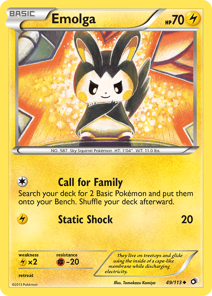 Emolga: Legendary Treasures