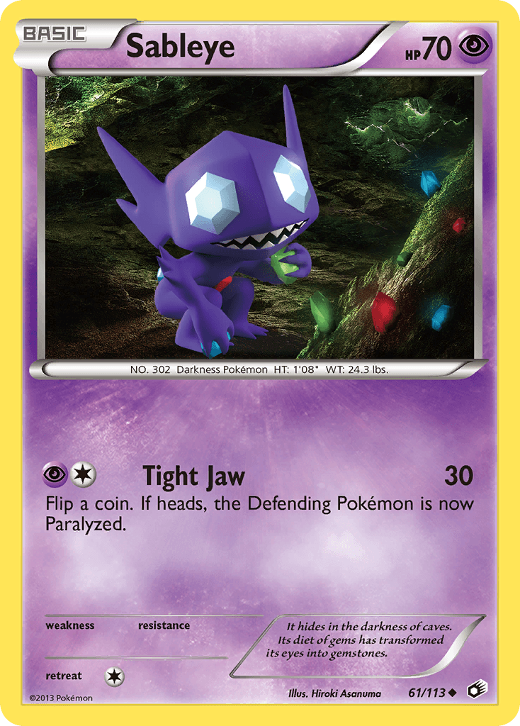 Sableye: Legendary Treasures