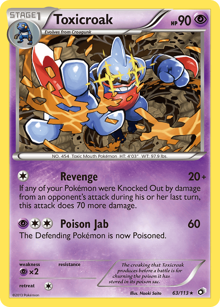 Toxicroak: Legendary Treasures