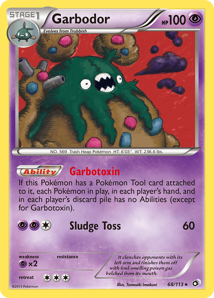 Garbodor: Legendary Treasures