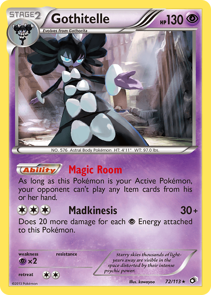 Gothitelle: Legendary Treasures