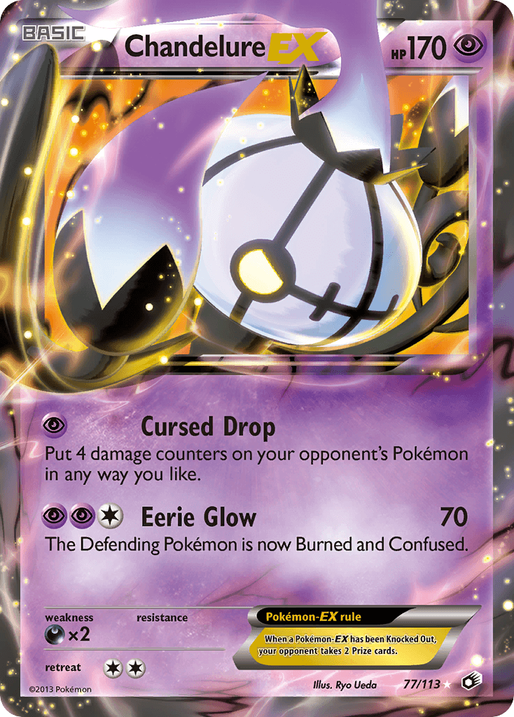 Chandelure-EX: Legendary Treasures