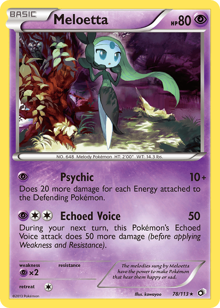 Meloetta: Legendary Treasures