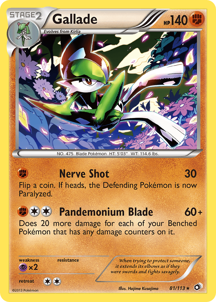 Gallade: Legendary Treasures