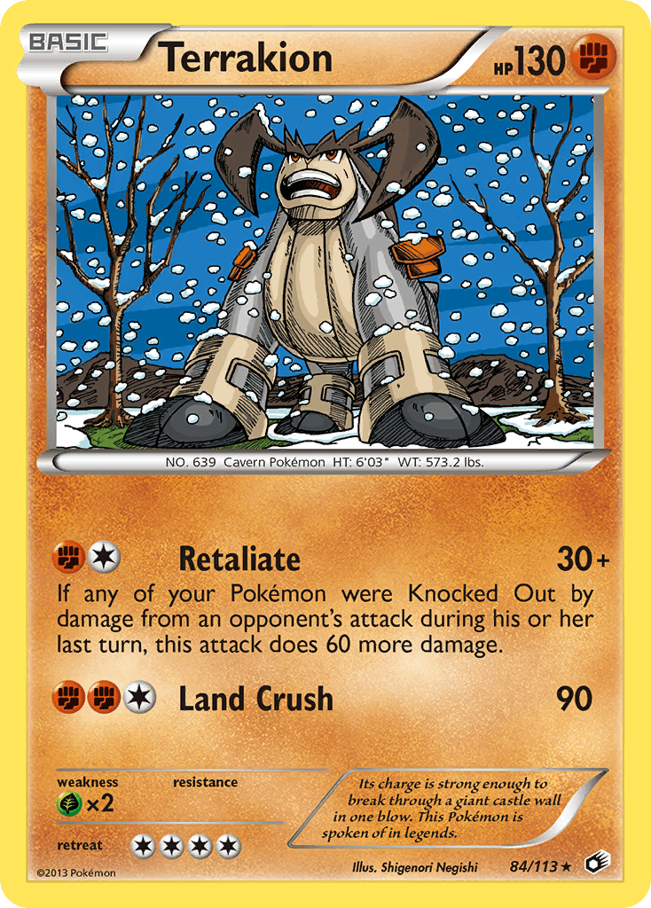 Terrakion: Legendary Treasures