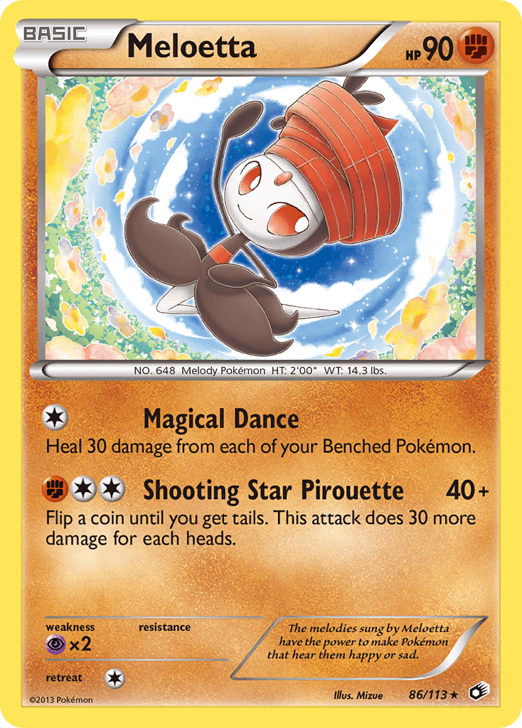 Meloetta: Legendary Treasures