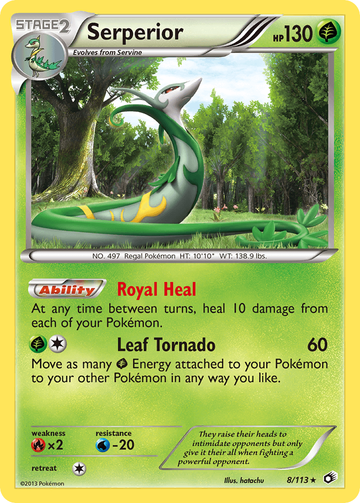 Serperior: Legendary Treasures